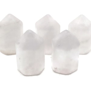Clear Quartz Obelisk Tower – Gemstone Tower – Tower Crystal – Hand Carved Crystal Point – Healing Crystal – 25mm – TW1083