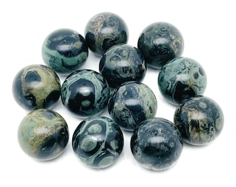 Kambaba Jaspis Kugel Edelstein – Kristallkugel – Heilstein – Kristallkugel – Kristalldekor – 20 mm - SP1014