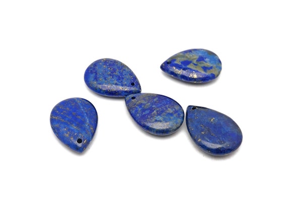 Lapis Lazuli Dainty Drop Crystal Pendants - Gemstone Necklace Pendant - Luxury Jewelry - DIY Jewelry Making - NC1644