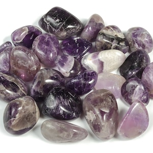 Amethyst Tumbled Stone - Amethyst Gemstone - Natural Gemstone –Purple Loose Gemstone - Amethyst Stone - TU1005