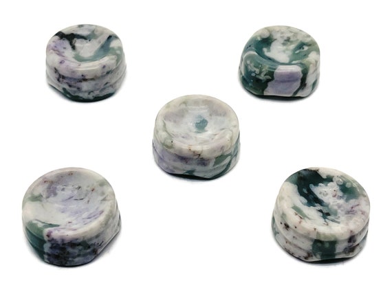 Peace Jade Crystal Sphere Stand - Gemstone Sphere Stand - Sphere Crystal Holders - Home Decor - SD1019