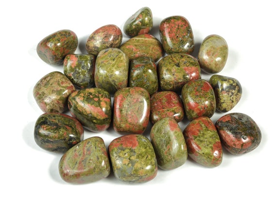 Unakite Tumble Stone - Natural Unakite - Healing Gemstone – Unakite Pocket Stone – Unakite Gemstone – Reiki Crystal – TU1084