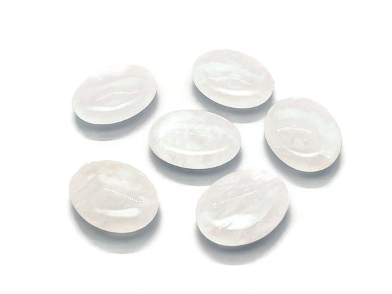 Clear Quartz Palm Stone – Oval Clear Quartz Stone –Natural Gemstone – Worry Stone - 45x35mm - PA1034