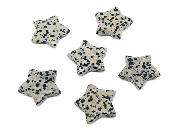 Dalmatian Jasper Star Gemstone - Star Gemstone – Healing Stone - Natural Star Gemstone - Star Gemstone - 3cm - ST1058
