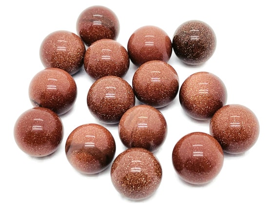 GoldStone Sphere Crystal - Sphere GoldStone Ball - Crystal Sphere -Natural Healing Stone - Sphere Gemstone – 16mm - SP1062