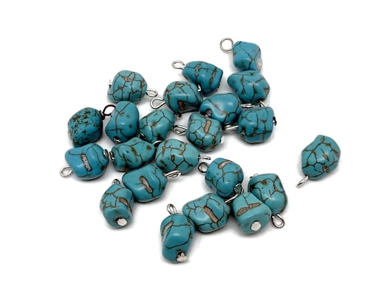 Turquoise Pendant - Crystals Pendant Healing - Healing Stone - Blue Stones - NC1032