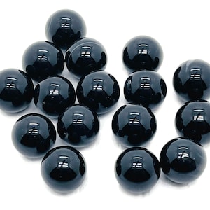 Black Agate Sphere Crystal - Sphere Black Agate Ball - Crystal Sphere -Natural Healing Stone - Sphere Gemstone – 16mm - SP1056