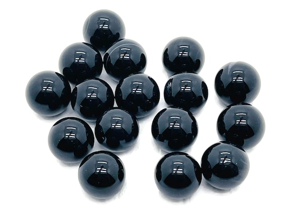Black Agate Sphere Crystal - Sphere Black Agate Ball - Crystal Sphere -Natural Healing Stone - Sphere Gemstone – 16mm - SP1056