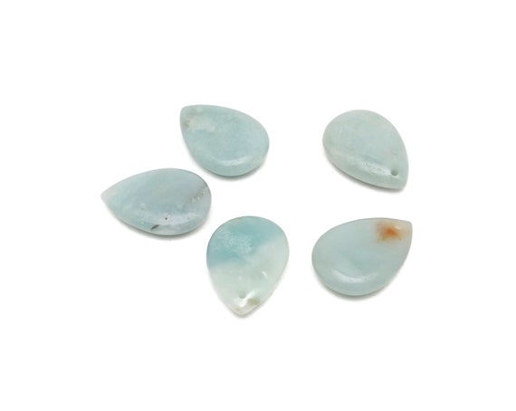 Amazonite Dainty Drop Crystal Pendants - Gemstone Necklace Pendant - Luxury Jewelry - DIY Jewelry Making - NC1648