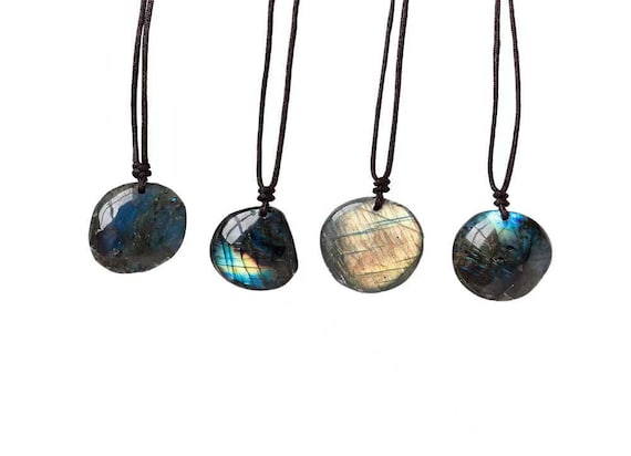 Labradorite Necklace Gemstone - Crystal Necklace - Crystals Healing - Gifts - NC1045