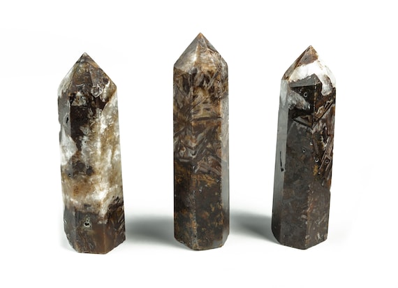 Ribbed Obelisk Tower Stone – Obelisk Tower Natural Ribbed Stone – Loose Gemstone – Natural Ribbed Tower – TW1065