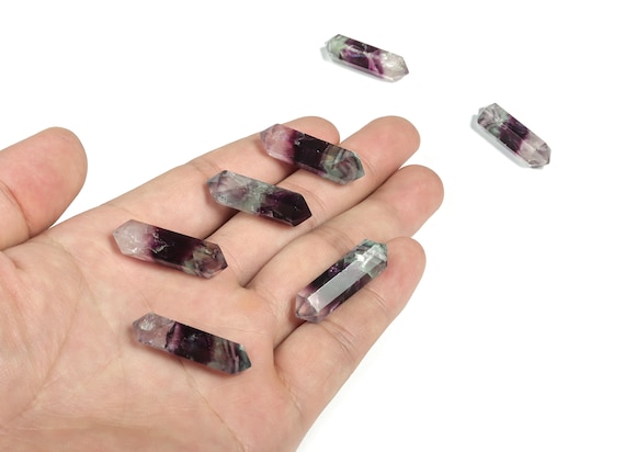 Fluorite Point Gemstone A++ –Point Fluorite Stone – Loose Gemstone –Natural Purple Gemstone – Point Gemstone - 33mm - PO1047