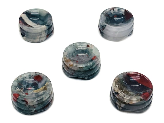 African BloodStone Crystal Sphere Stand - Gemstone Sphere Stand - Sphere Crystal Holders - Home Decor - SD1014