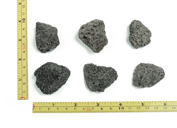 天然物火山石 未加工溶岩火山石 - 天然溶岩石クリスタル宝石 - スピリチュアル