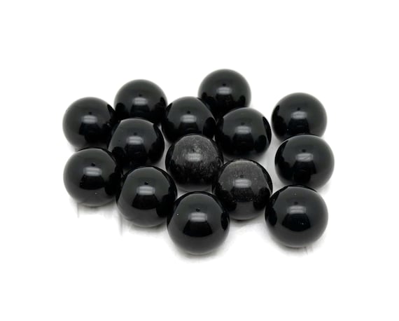 Black Cats Eye Sphere Gemstone – Crystal Sphere - Healing Stone – Crystal Ball – Crystal Décor – 20mm - SP1150