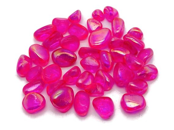 Pink Aura Quartz Tumbled – Pink Aqua Aura Crystal – Healing Stone - TU1258
