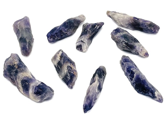 Chevron Amethyst Raw Stone - Dream Amethyst - Natural Raw Amethyst Chunks - Amethyst Raw Crystal - RA1016
