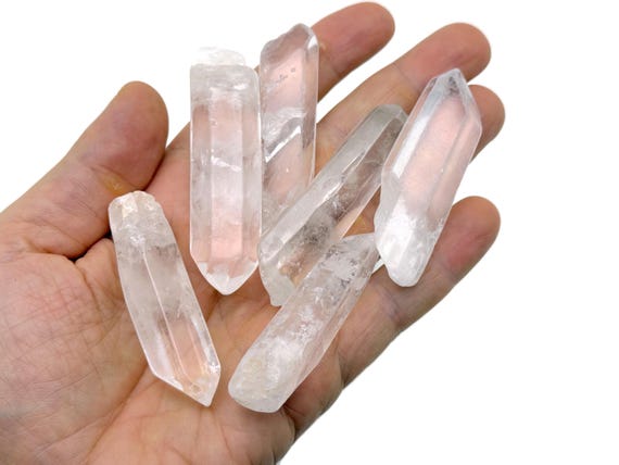 Clear Quartz Point Gemstone - Point Clear Quartz Stone –Clear Crystal Gemstone - Crystal Decor - RA1134
