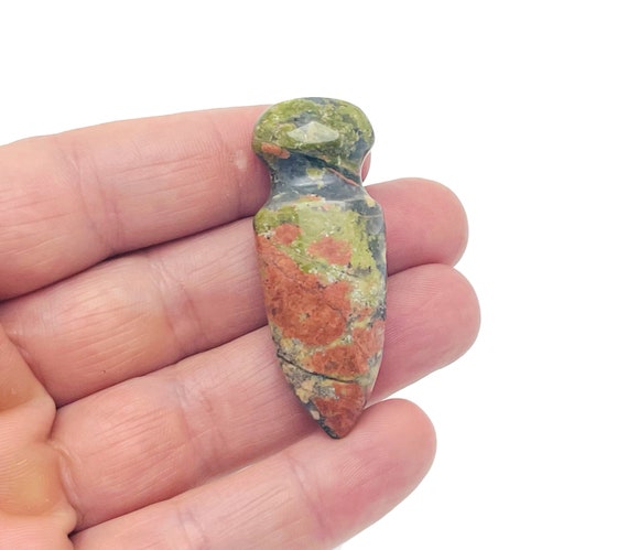 Unakite Mini Sword Dagger Gemstone - Sword Carved Crystal - Crystal Energy - Mineral specimen - Crystal Gifts - SW1013