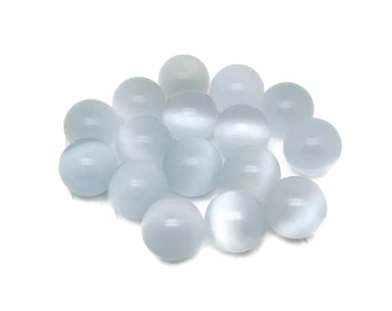 White Cats Eye Sphere Gemstone – Crystal Sphere - Healing Stone – Crystal Ball – Crystal Décor – 20mm - SP1144