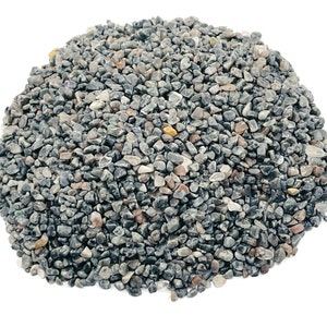 Yooperlite Chips – Fluorescent Sodalite Chips – Crystal Semi Tumbled Chips - Bulk Crystal - 2-6mm  - CP1212