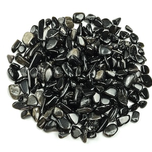Golden Obsidian Chips – EdelsteenChips – Crystal Semi Tumbled Chips - Bulk Crystal - 7-15mm - CP1060