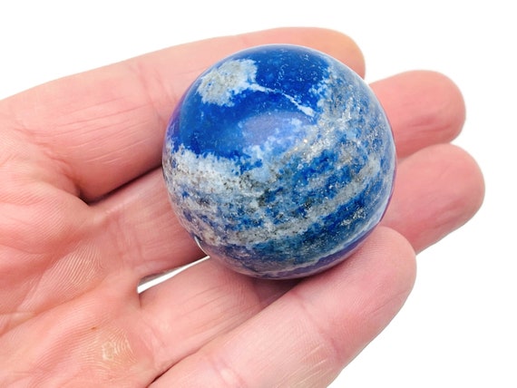 Lapis Lazuli Sphere Stone A++ – Crystal Ball - Healing Crystal Stones – Crystal Décor – 40-50mm - BA1007