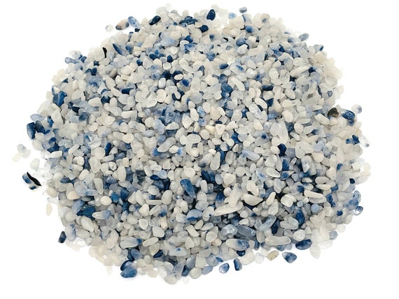 Dumortierite Chips – Gemstone Chips – Crystal Semi Tumbled Chips - Bulk Crystal - 2-6mm - CP1173
