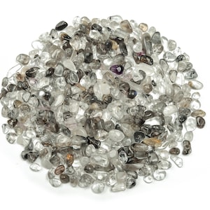 Herkimer Diamond Crystal Chips - Gemstone Chips - Crystal Semi Tumbled Chips - Bulk Crystal - 7-12mm - CP1100