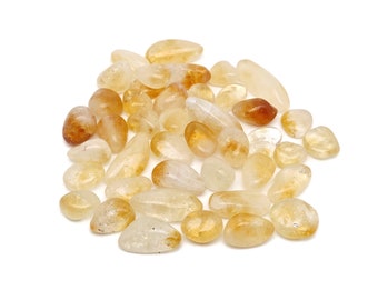 Brazilian Citrine Quartz Tumbled Stone A++ – Polished Citrine – Healing Crystal Stone – Citrine Gemstone - TU1313