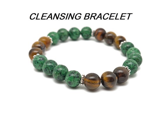 Cleansing Gemstone Bracelet - Handmade Crystal Bracelet - Men&Women Stretchy Bracelet - Gift for Her - Choose Your Bracelet - YY1053