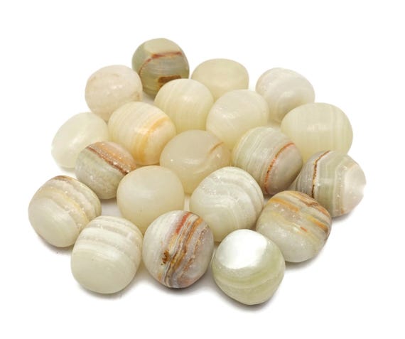 Afghanistan Jade Tumbled Stone  – Third Eye and Crown Chakra  – Genuine Crystals - Afghanistan Gemstone - TU1315