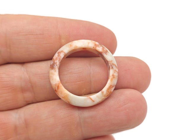 Red Network Jasper Ring - Crystal Ring – Natural Red Network Jasper Ring - Jewelry Making Supplies - Gift For Her - RI1042