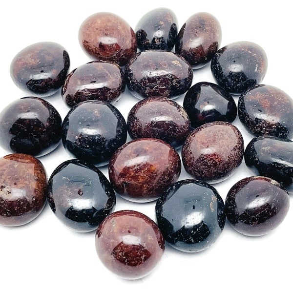 Orange Garnet Tumbled Stones - Polished Garnet - Healing Stone - Gifts - TU1071