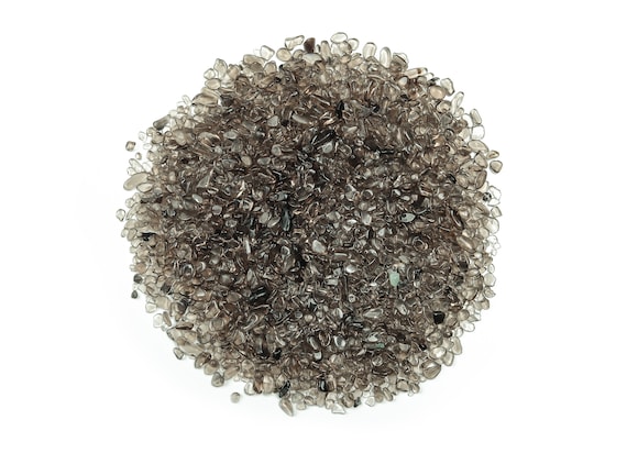 Apache Tear Chips – Gemstone Chips – Crystal Semi Tumbled Chips - Bulk Crystal - 2-6mm  - CP1093