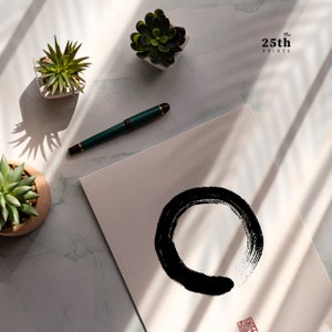 Ensō Printable Wall Art | Printable Poster Zen Wall Art | Housewarming ...