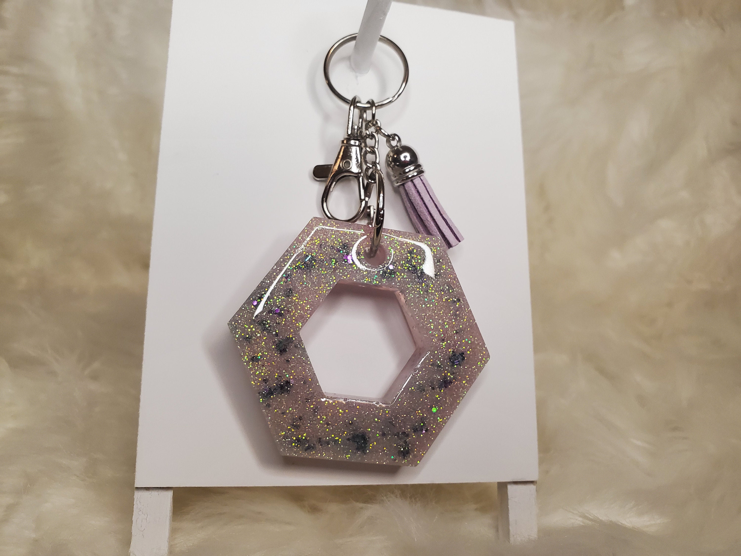 Hexagon Keychain Display –