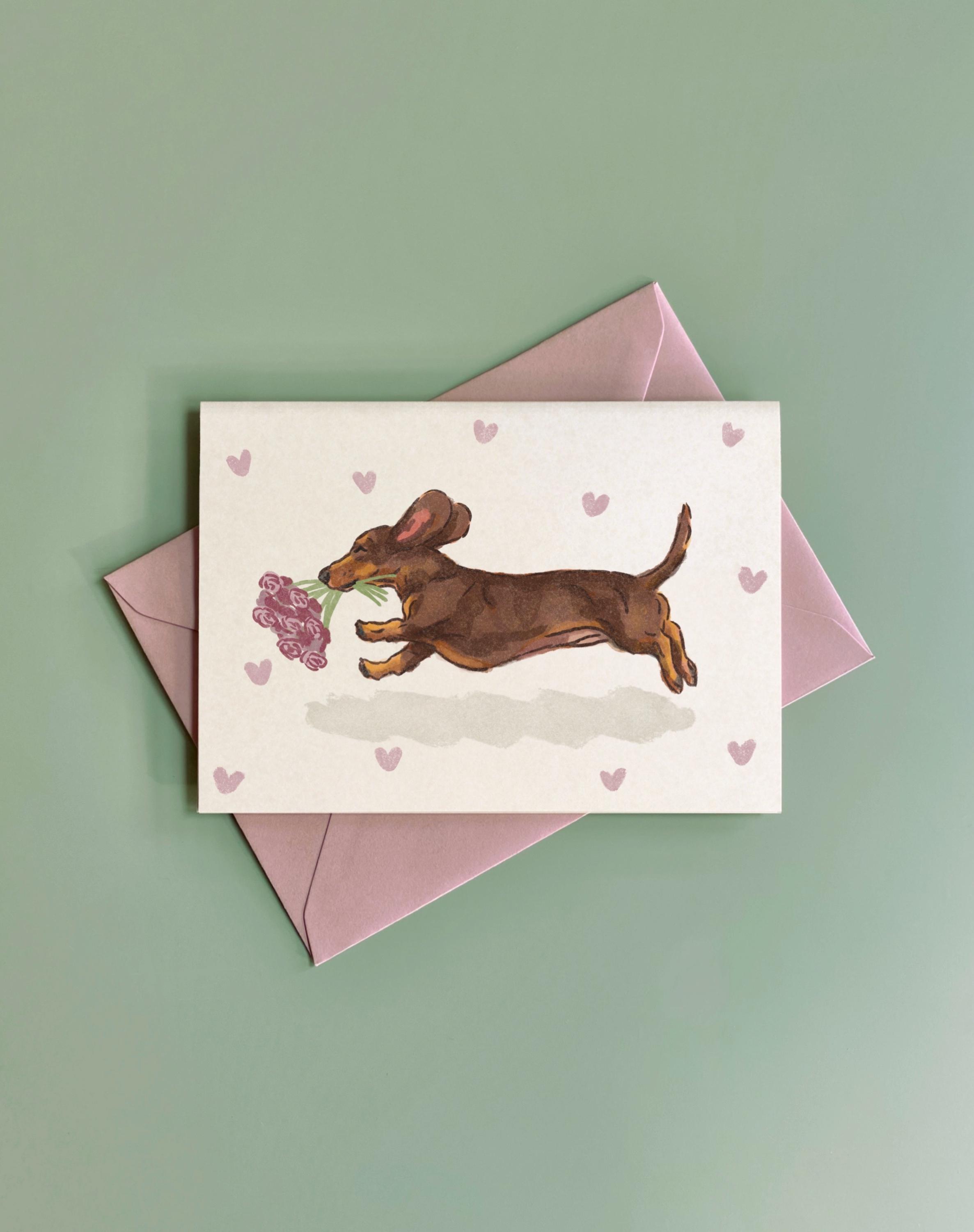 thumbnail image 2 of Dachshund Valentne Pllow , Be My Valentne Wrtten On The Back Of Pllow - Etsy 2 of 11