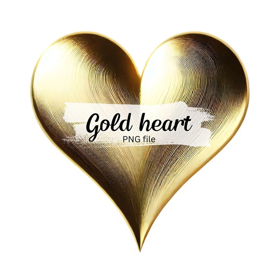 Gold Heart Overlay