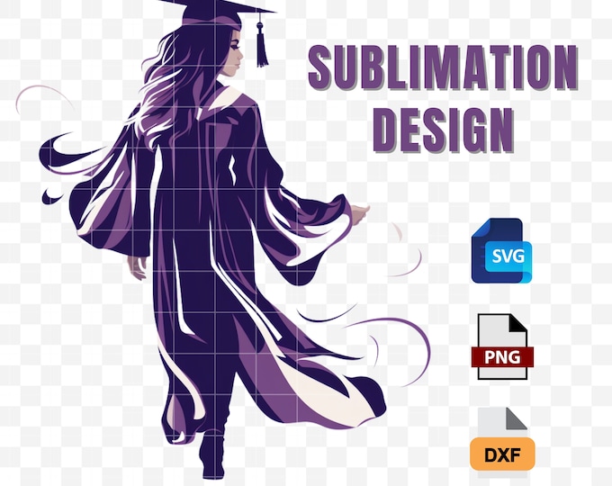 54 diseños graduacion , 54 diseños en PDF- PNG ,sublimation ,digital ...