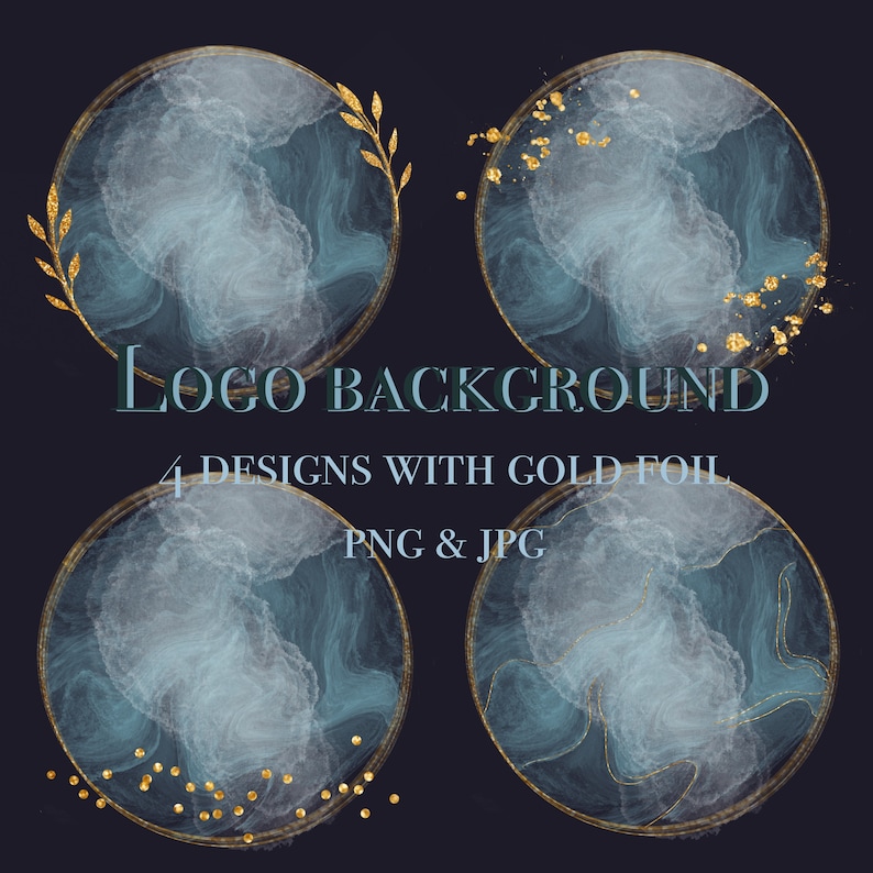 Circle Logo Template Logo Background Circle Frame Circle - Etsy