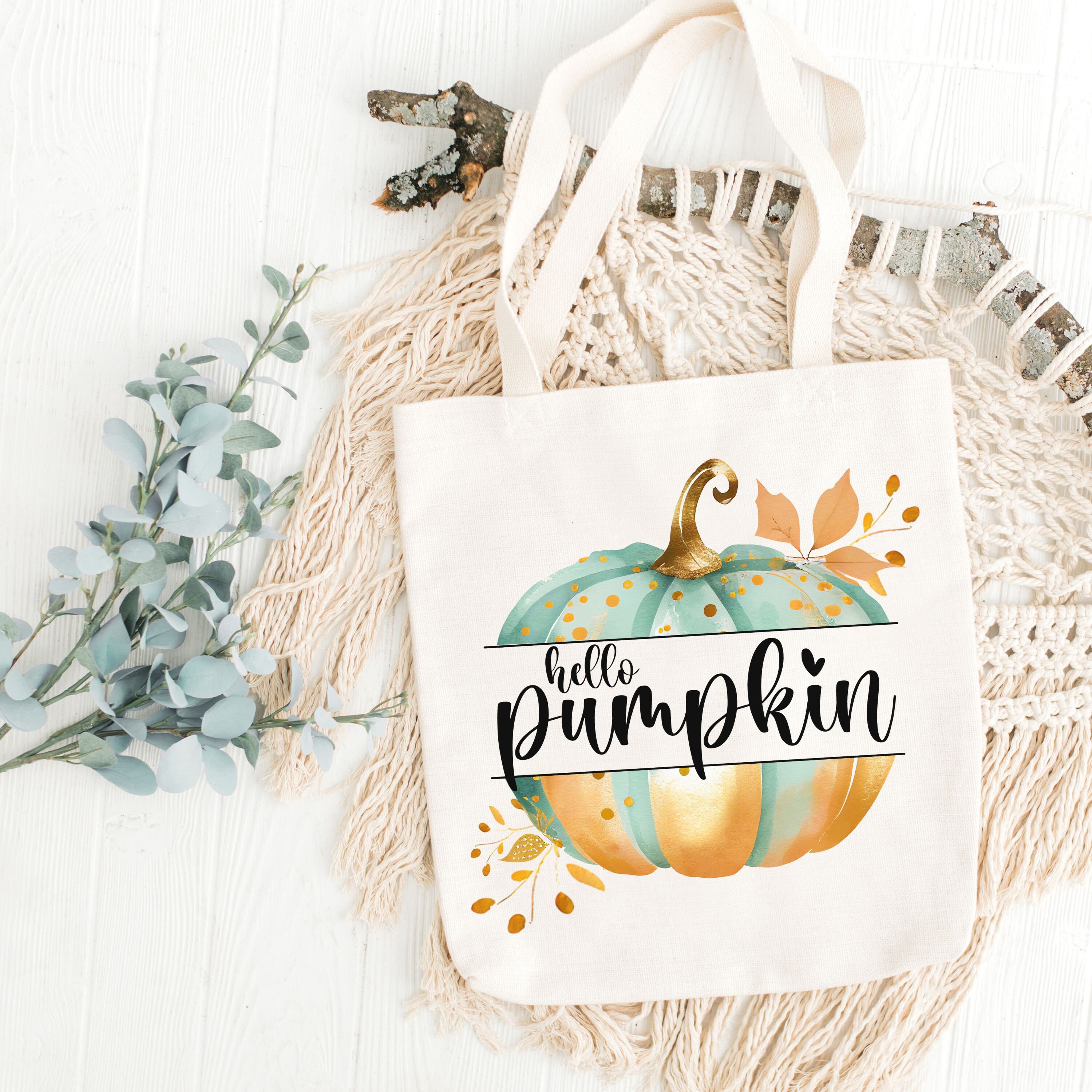 Hello Pumpkin PNG Digital Download, Colorful Pumpkin for Digital ...