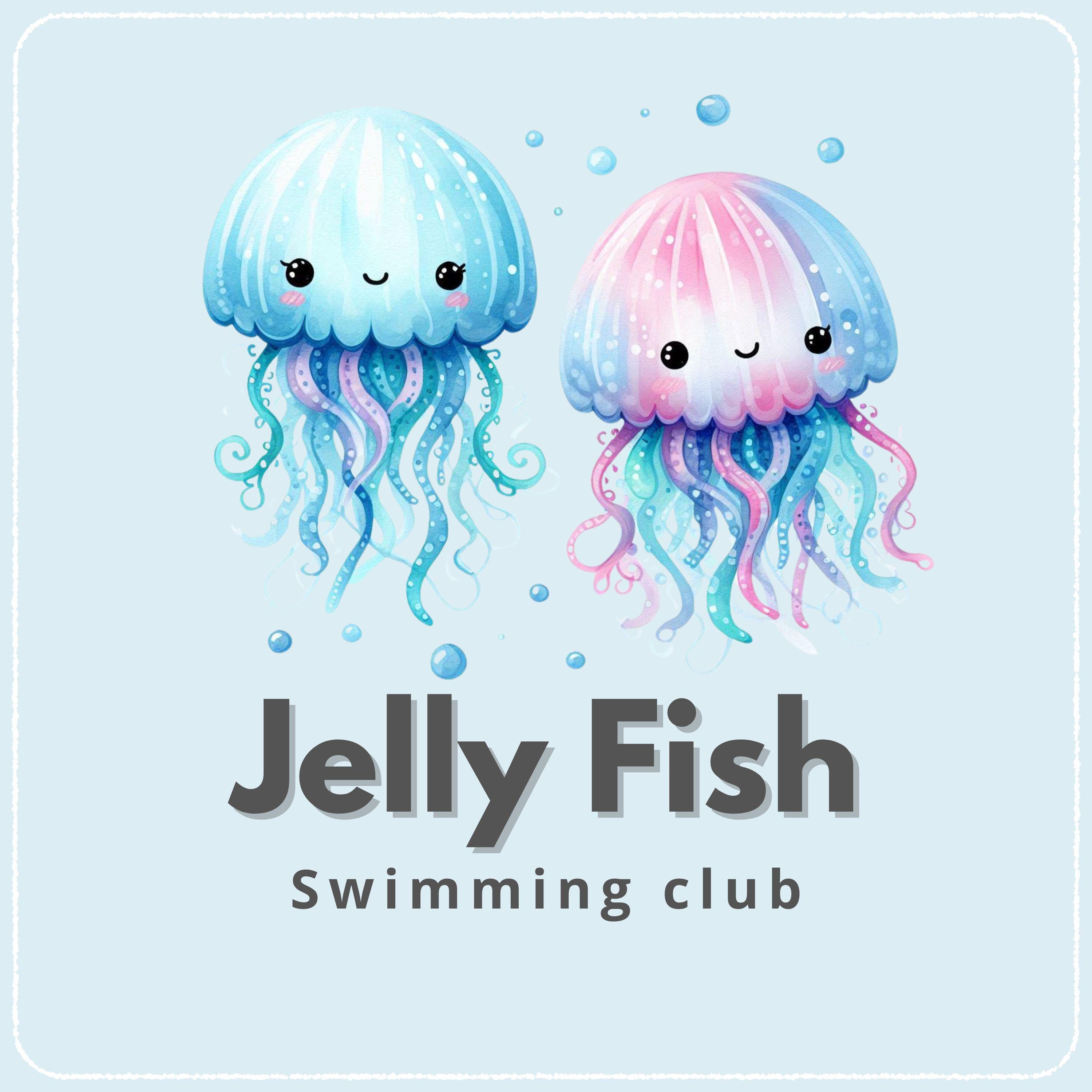Cute Jellyfish Clipart, Colorful Jellyfish, Rainbow Jellyfish ...