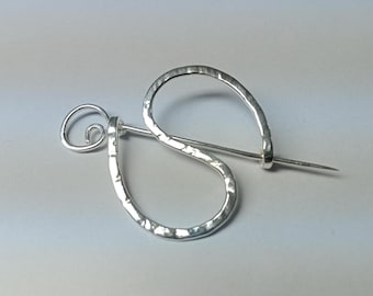 ヴィンテージ BIRKS スターリングシルバー ブローチ：モダニストピン