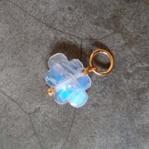 100% Natural Rainbow Moonstone Cloud, Drilled Moonstone, Cloud Moonstone, 18k Gold Clouds, Moonstone Cloud Pendants, Gemstone Clouds, Gifts