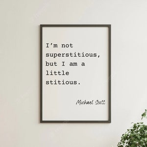 Printable Michael Scott Quote, The Office Poster, wall decor, funny poster, gift for her, gift for him, inspirational poster, dorm poster