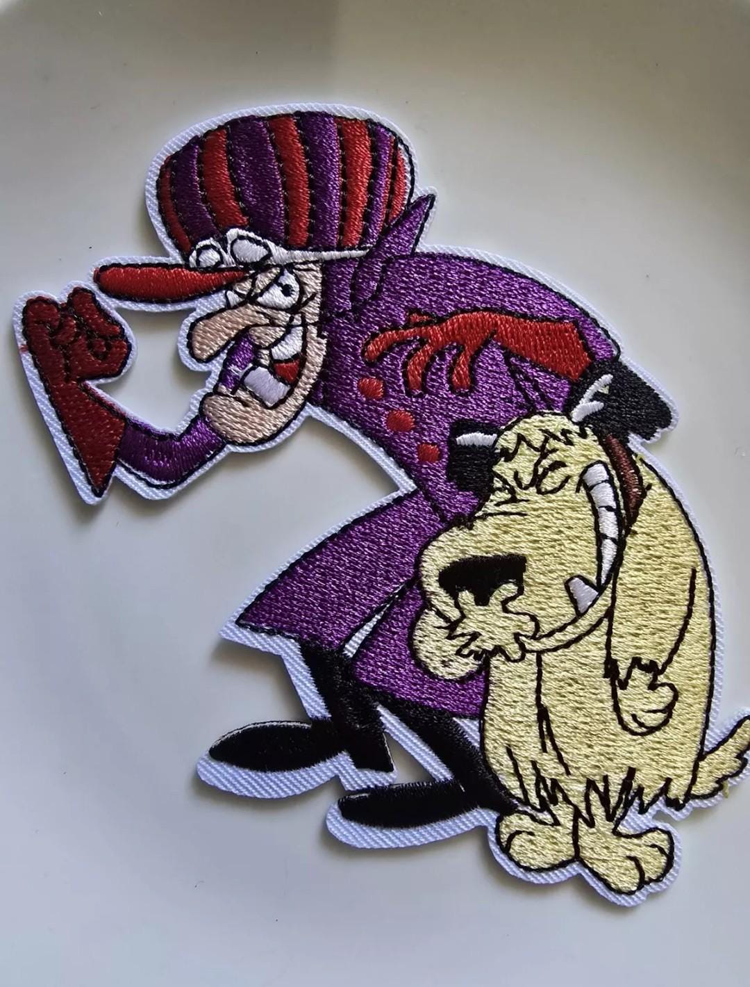 Parche Bordado De Muttley (Dastardly Y Muttley) - Para Planchar En Ropa O Mochilas, Personaje De Dibujos