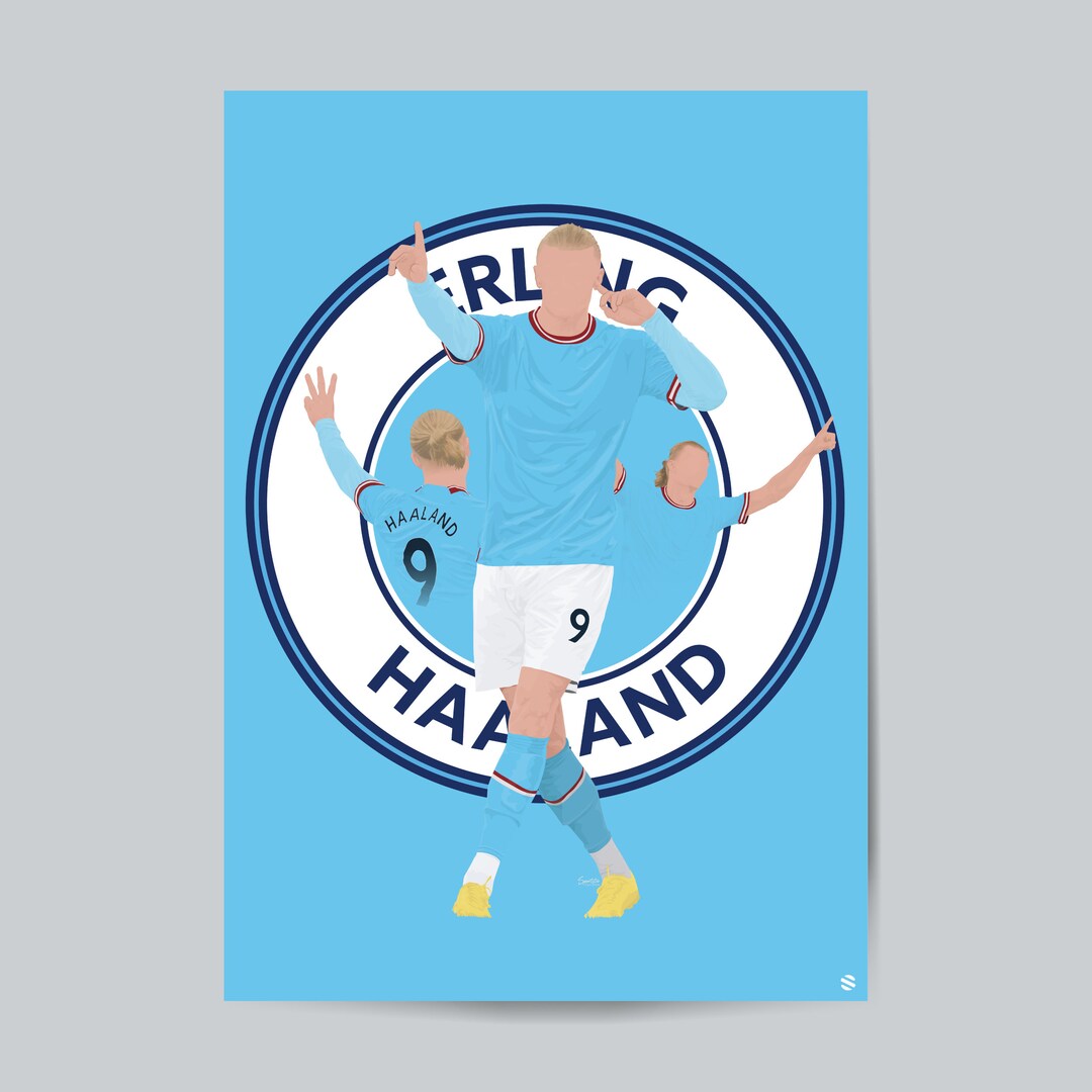 ERLING HAALAND 2023-24 Topps UEFA Club Competitions Chrome Ultimate