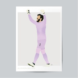 Download Alisson Becker Purple Liverpool Jersey Wallpaper