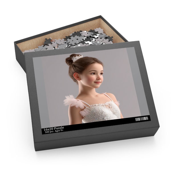 Cute Ballerina Portrait Puzzle (120, 252, 500-Piece)